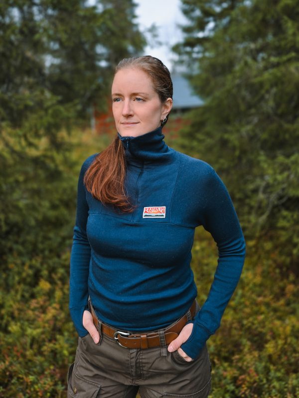 Ruskovilla Outdoor Shirt in 100% organic merino wool