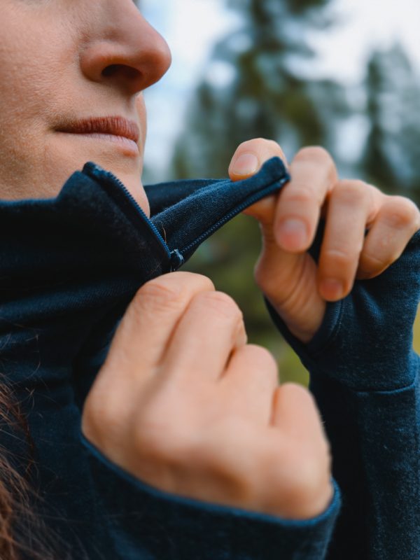 Ruskovilla Outdoor Shirt in 100% organic merino wool