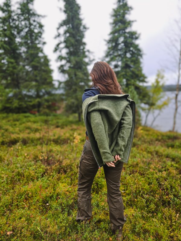 Ruskovilla Fleece Jacket made from 100% Merino wool