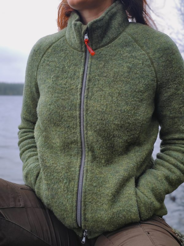 Ruskovilla Fleece Jacket made from 100% Merino wool